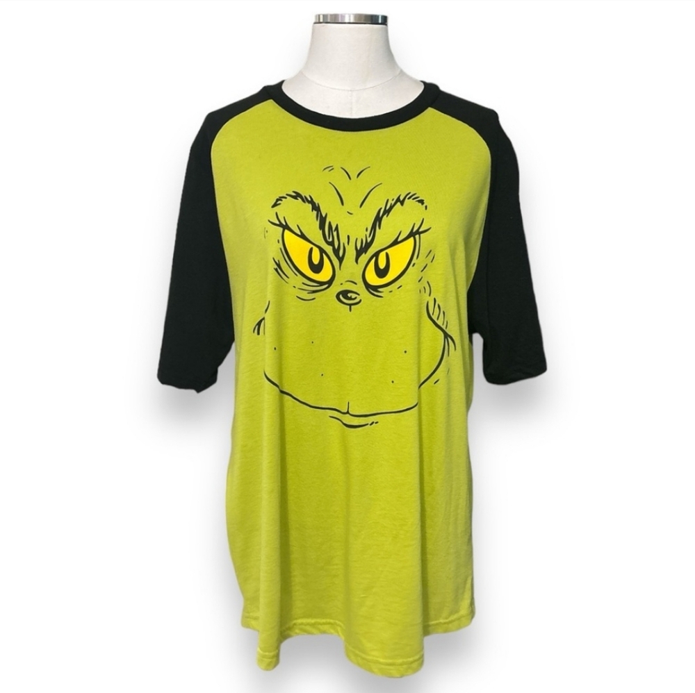 UNIVERSAL STUDIOS PARKS The Grinch Big Face Short Sleeve